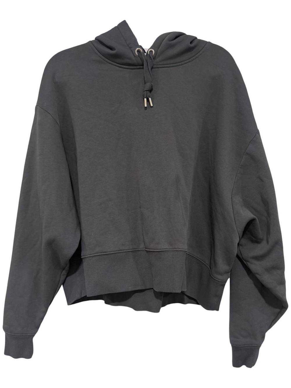 Calia Relaxed Oversized Charcoal Hooded Sweatshirt size small